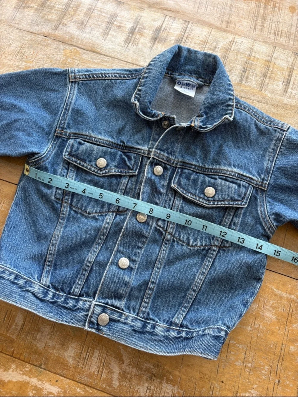 Vintage OshKosh Kids Jean Jacket 2t